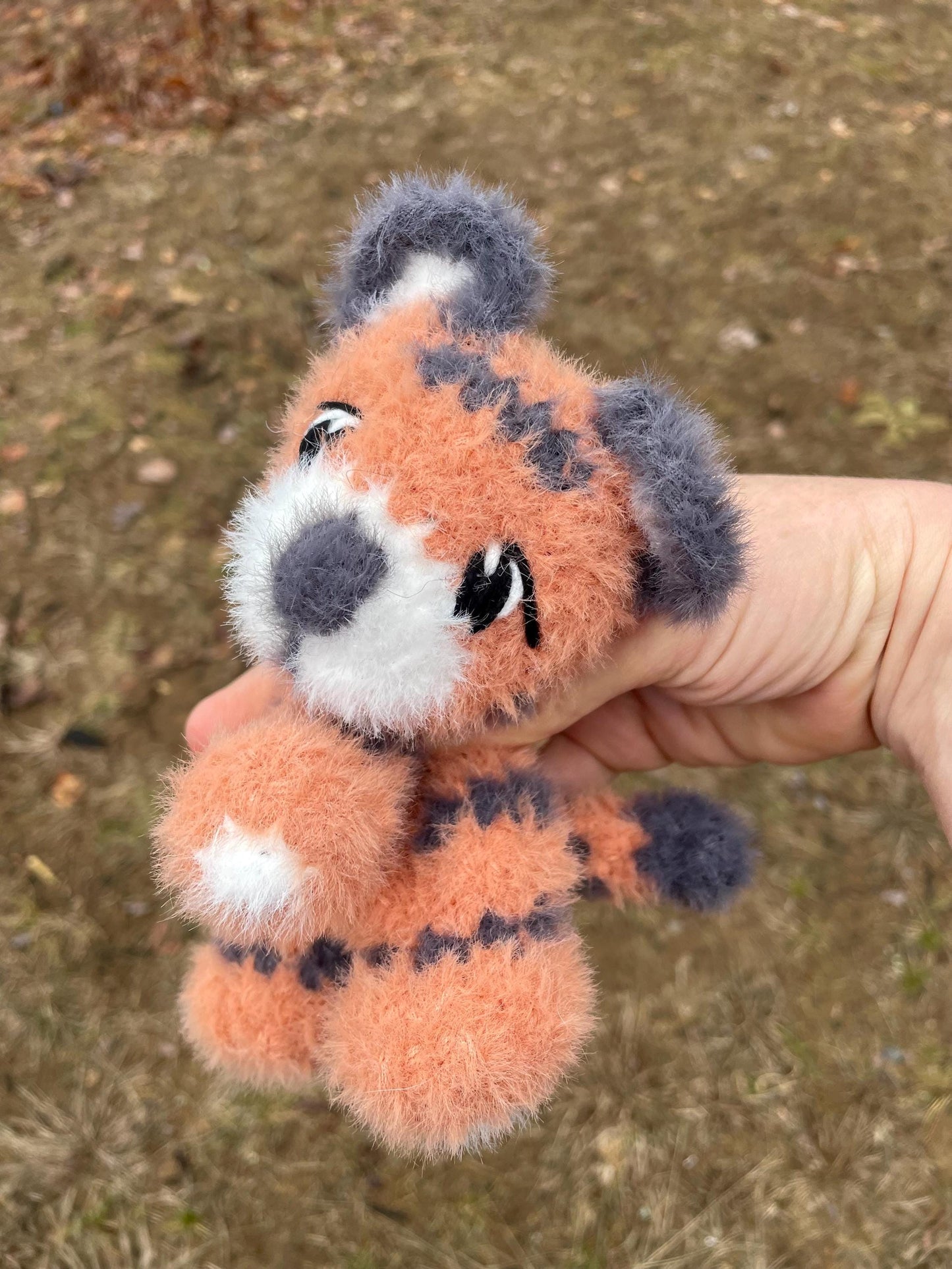 BkayCrochetCo Tux the Tiger SNUGGLER No Sew Amigurumi Crochet Pattern PDF