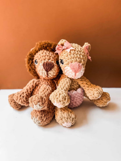BkayCrochetCo Leo the Lion STUFFIE Amigurumi Crochet Pattern PDF