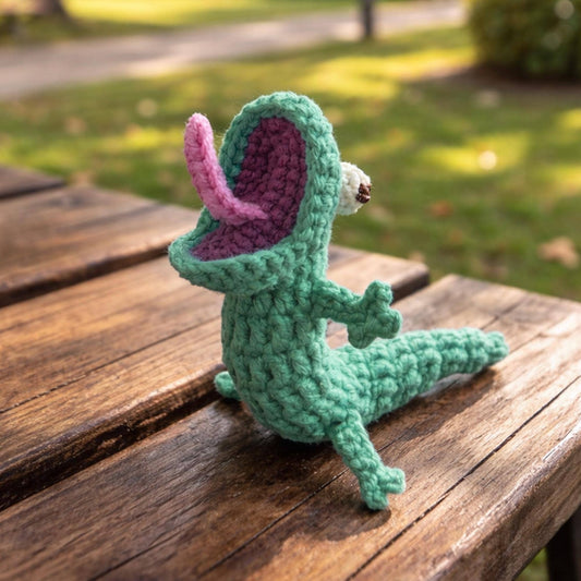 Hooktasyy Crochet Tom Lizard Pattern Cute Amigurumi Beginner Easy PDF