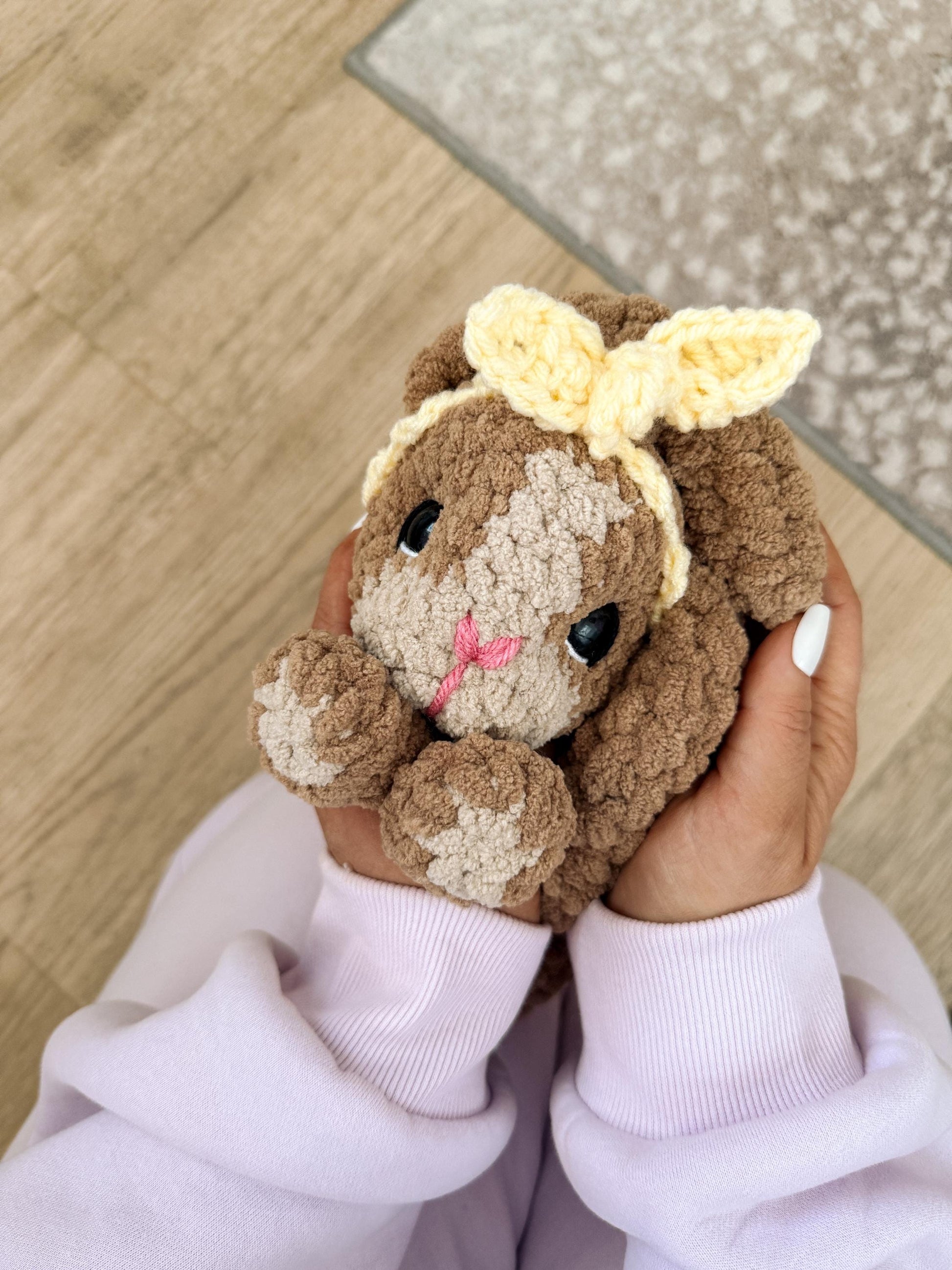 BkayCrochetCo Bali the Bunny STUFFIE Amigurumi Crochet Pattern PDF