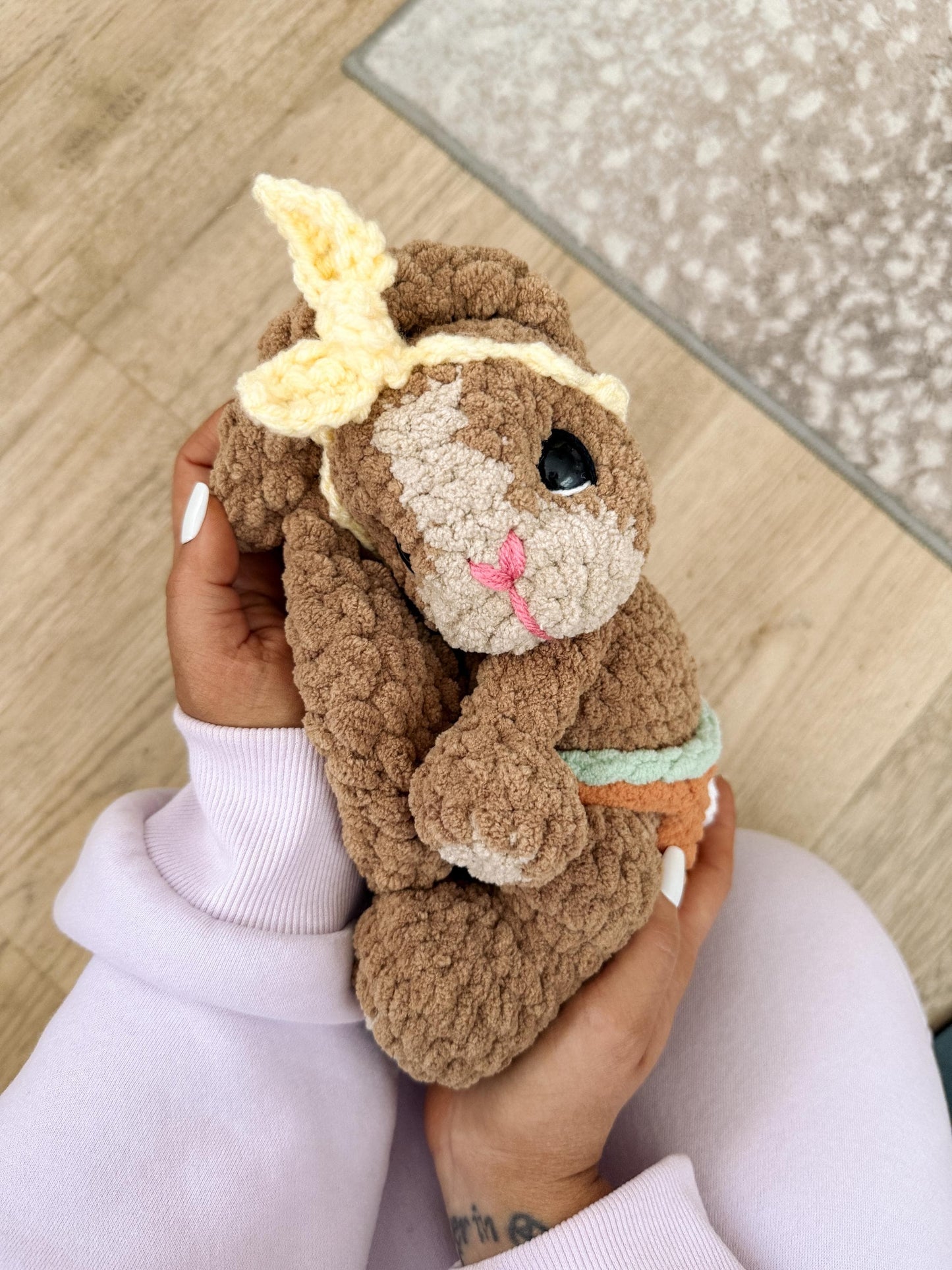 BkayCrochetCo Bali the Bunny STUFFIE Amigurumi Crochet Pattern PDF