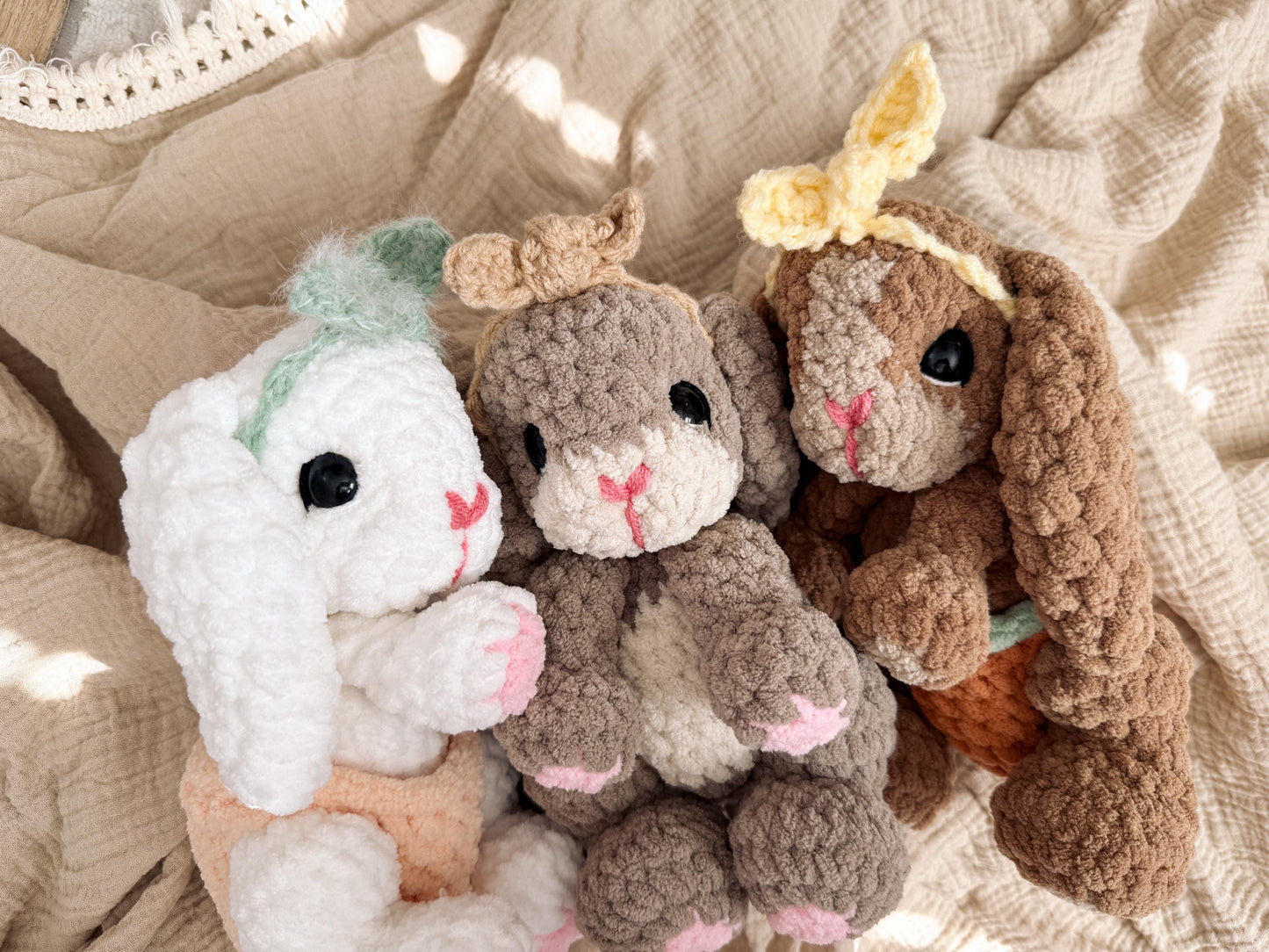 BkayCrochetCo Bali the Bunny STUFFIE Amigurumi Crochet Pattern PDF