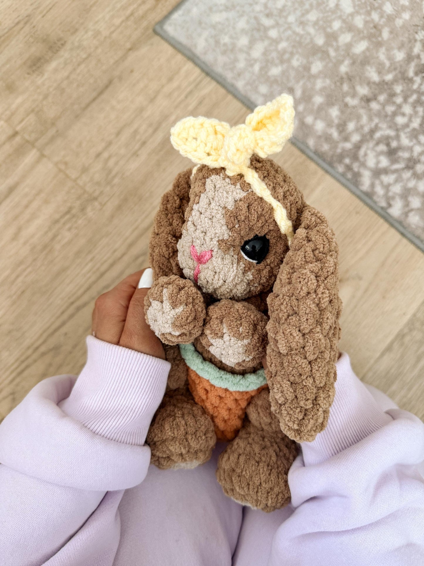 BkayCrochetCo Bali the Bunny STUFFIE Amigurumi Crochet Pattern PDF