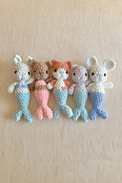 Oak and Marlow Fable Baby Mermaid Mod Crochet Pattern