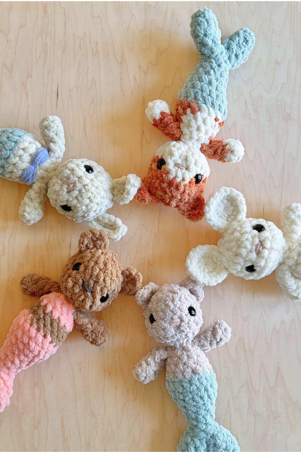 Oak and Marlow Fable Baby Mermaid Mod Crochet Pattern