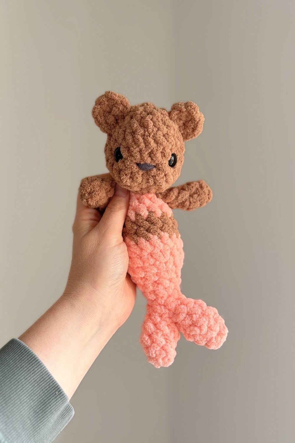 Oak and Marlow Fable Baby Mermaid Mod Crochet Pattern