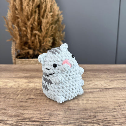 Bedabee 3-in-1 No-Sew Curious Cat Crochet Pattern Bundle Beginner Amigurumi