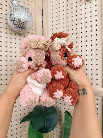 BkayCrochetCo Itty Bali the Bunny STUFFIE Amigurumi Crochet Pattern PDF