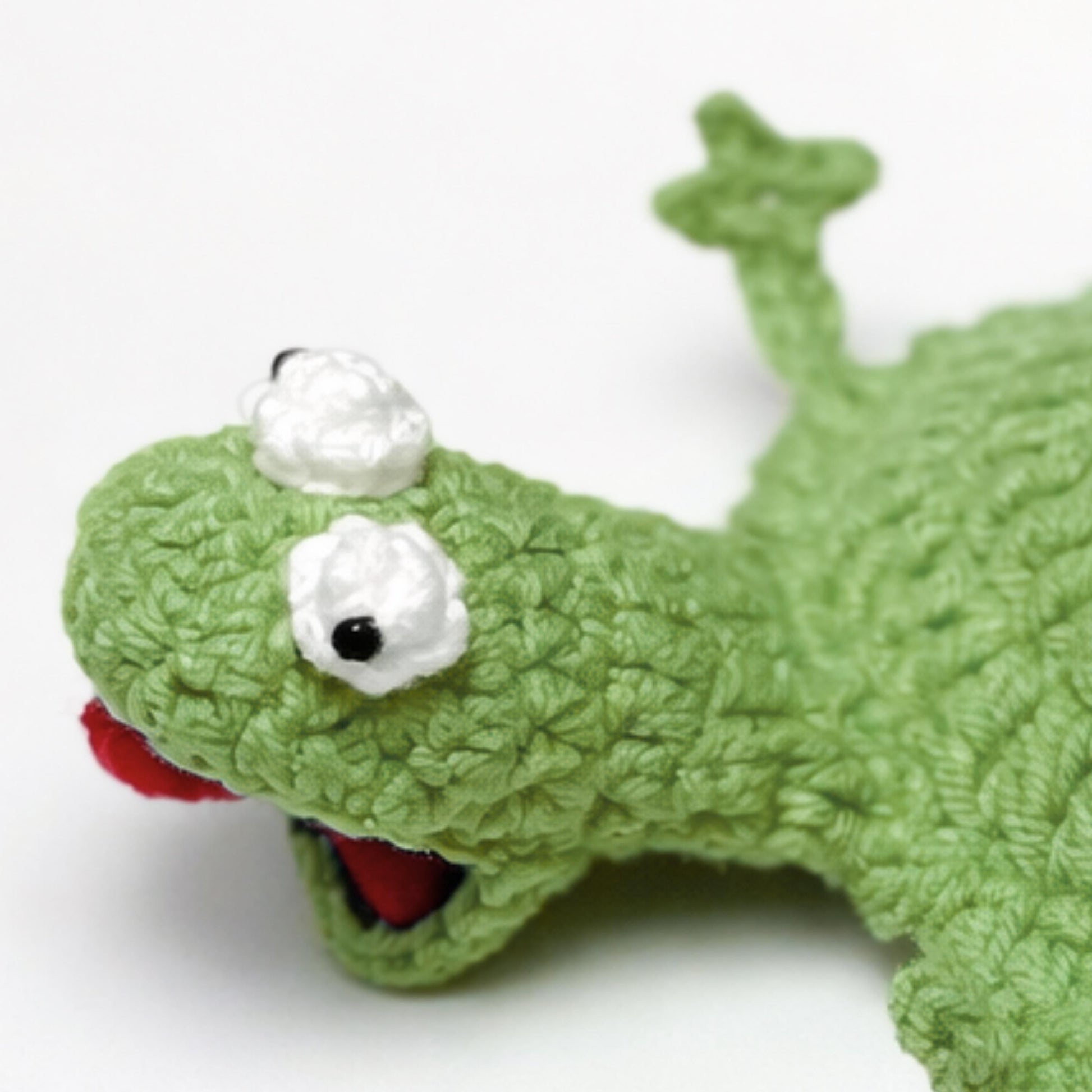 Hooktasyy Tom Lizard Popping Coaster Crochet Pattern PDF