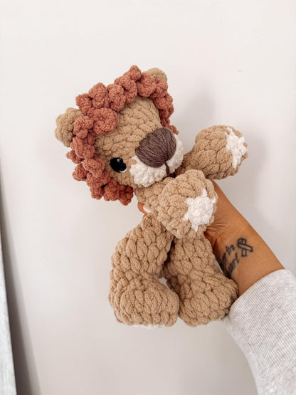 BkayCrochetCo Leo the Lion SNUGGLER and STUFFIE Amigurumi Crochet Pattern PDF