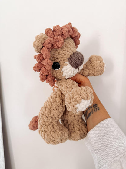 BkayCrochetCo Leo the Lion SNUGGLER Amigurumi Crochet Pattern PDF