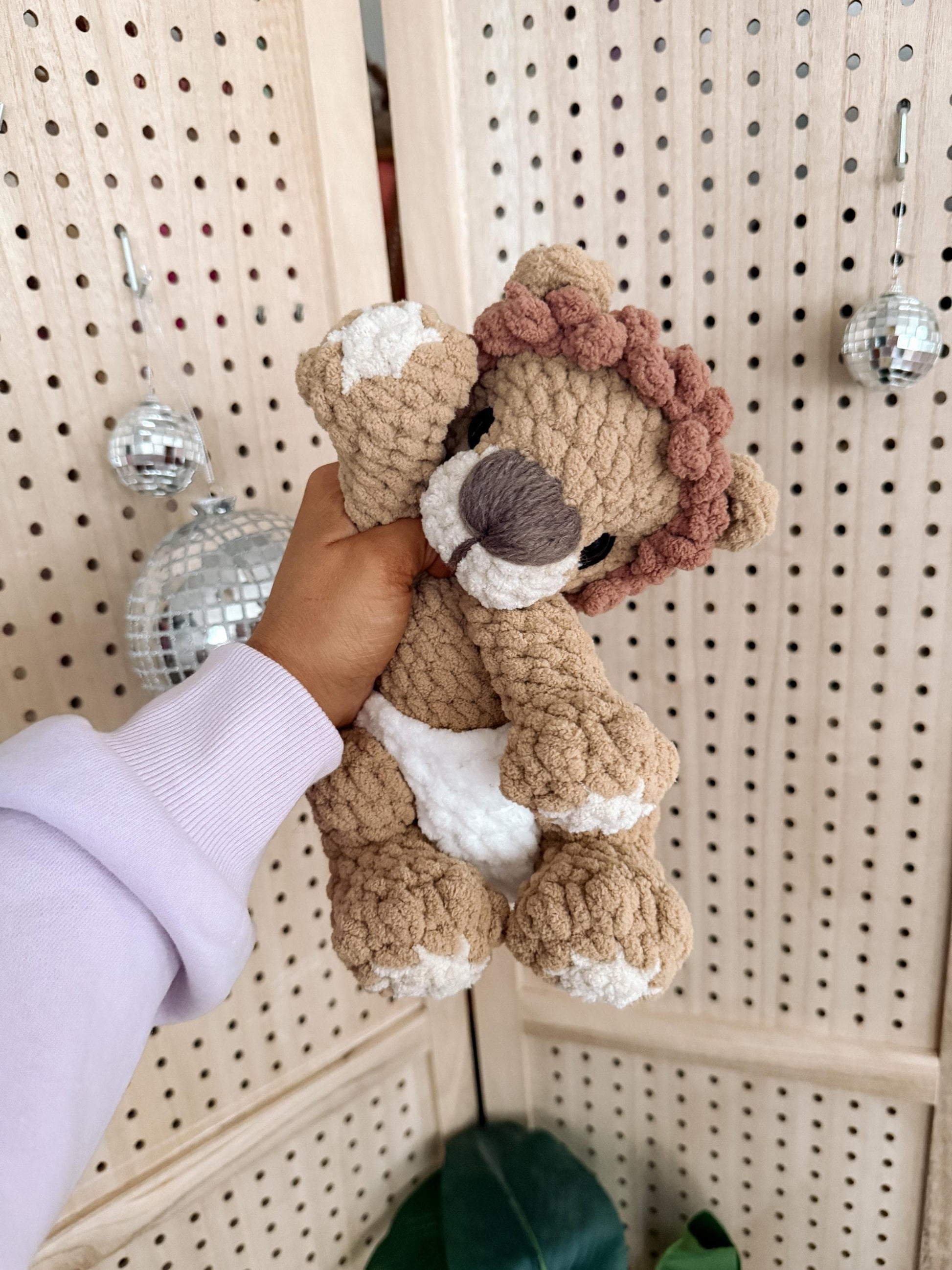 BkayCrochetCo Leo the Lion STUFFIE Amigurumi Crochet Pattern PDF