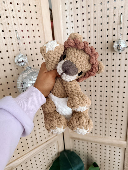 BkayCrochetCo Leo the Lion STUFFIE Amigurumi Crochet Pattern PDF