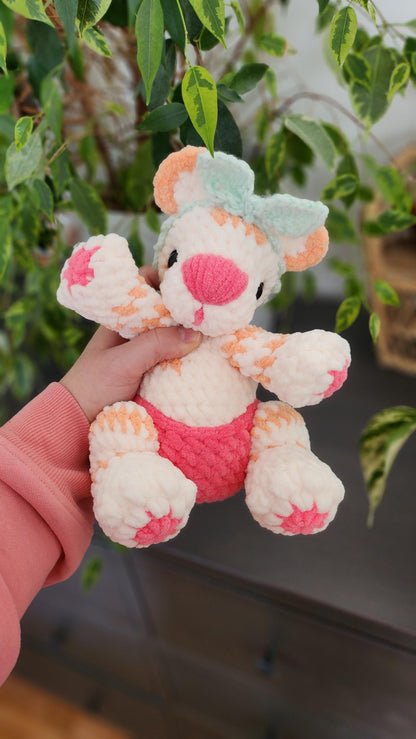 BkayCrochetCo Tux the Tiger STUFFIE Amigurumi Crochet Pattern PDF