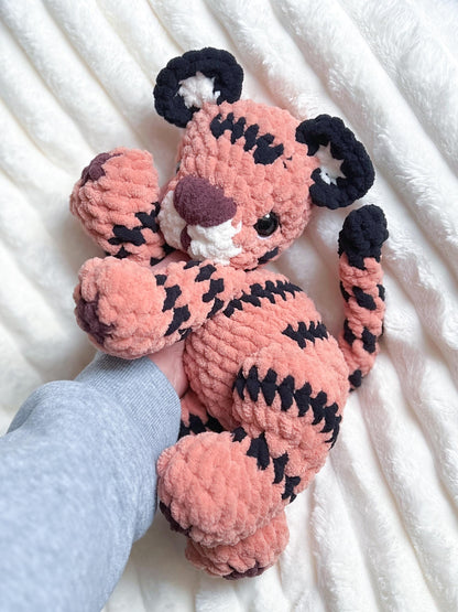BkayCrochetCo Tux the Tiger STUFFIE Amigurumi Crochet Pattern PDF