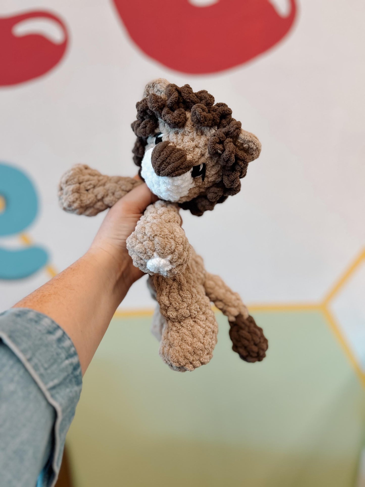 BkayCrochetCo Leo the Lion SNUGGLER Amigurumi Crochet Pattern PDF