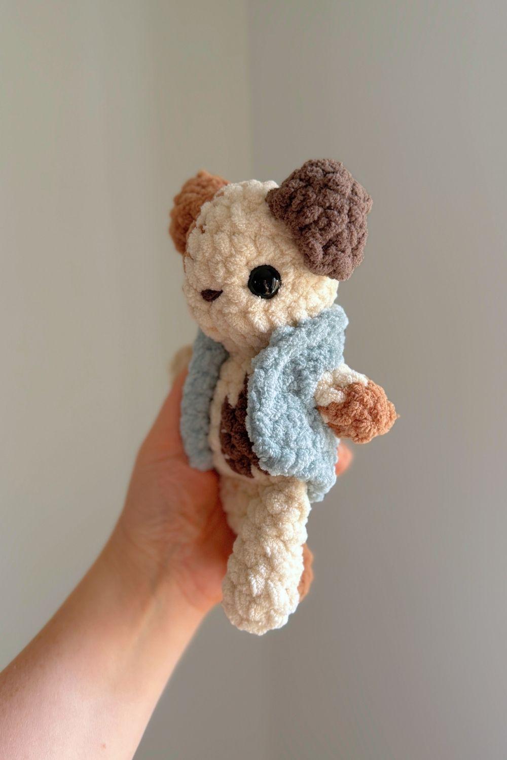 Oak and Marlow Baby Marley Dog Crochet Pattern (Fable Collection)