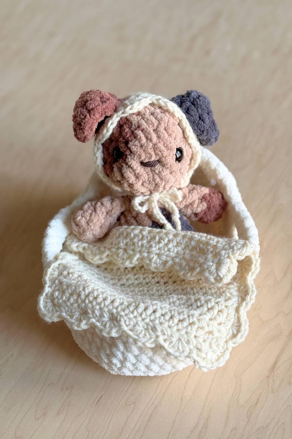 Oak and Marlow Baby Marley Dog Crochet Pattern (Fable Collection)