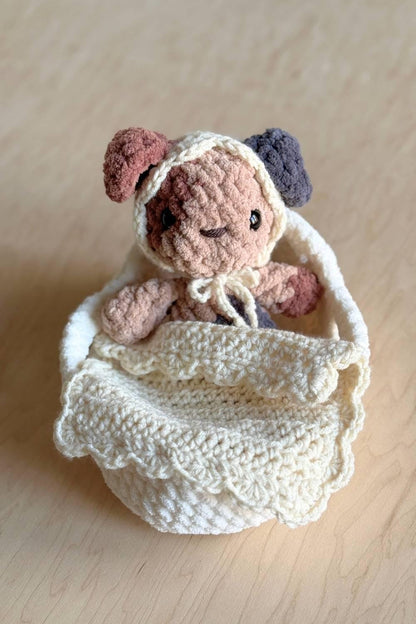 Oak and Marlow Baby Marley Dog Crochet Pattern (Fable Collection)