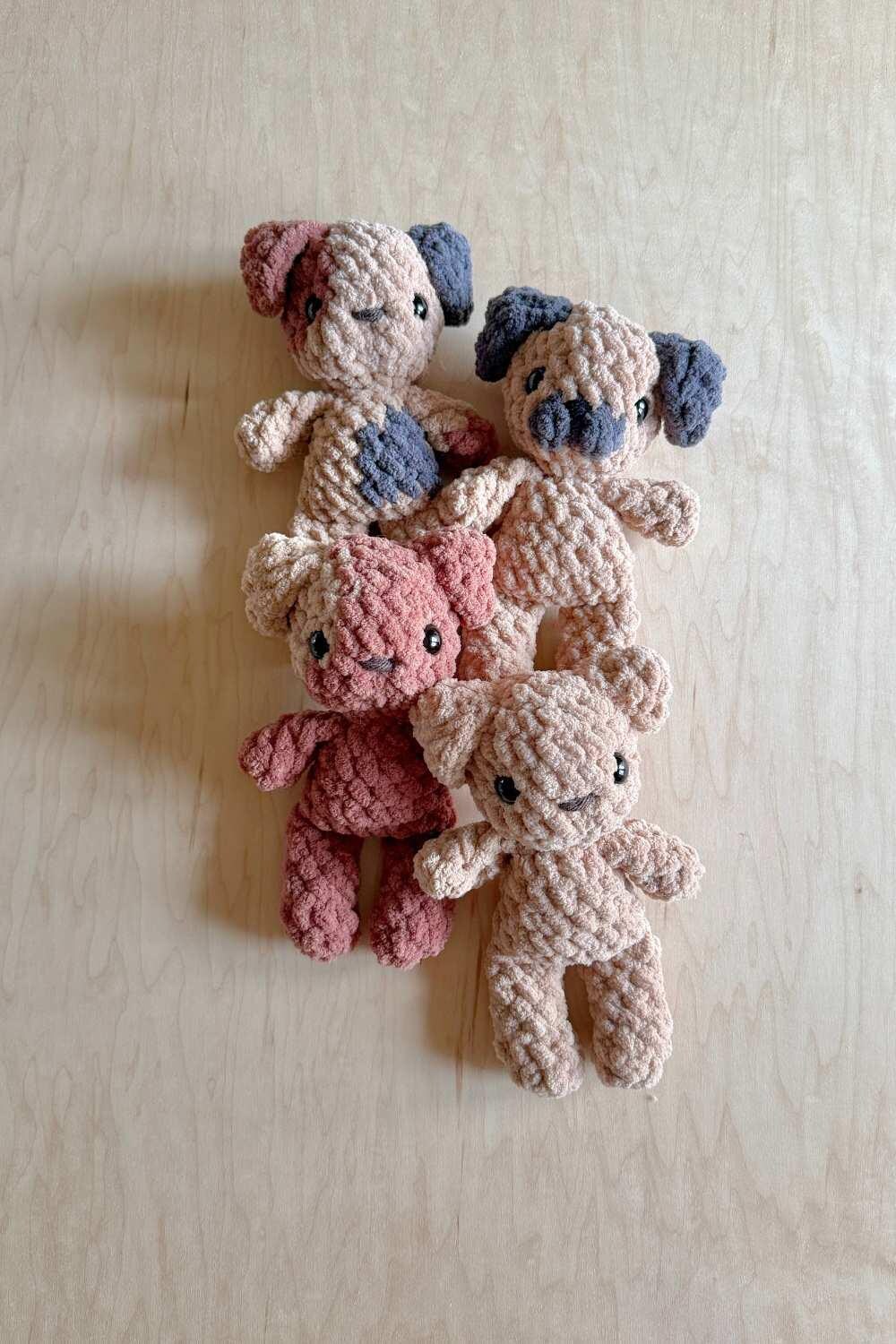 Oak and Marlow Baby Marley Dog Crochet Pattern (Fable Collection)