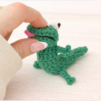 Hooktasyy Crochet Tom Lizard Pattern Cute Amigurumi Beginner Easy PDF