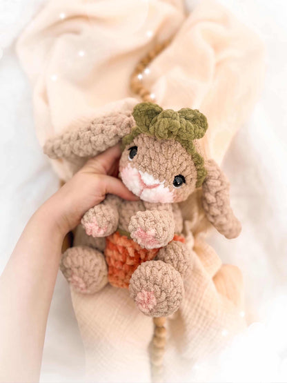 BkayCrochetCo Bali the Bunny STUFFIE Amigurumi Crochet Pattern PDF