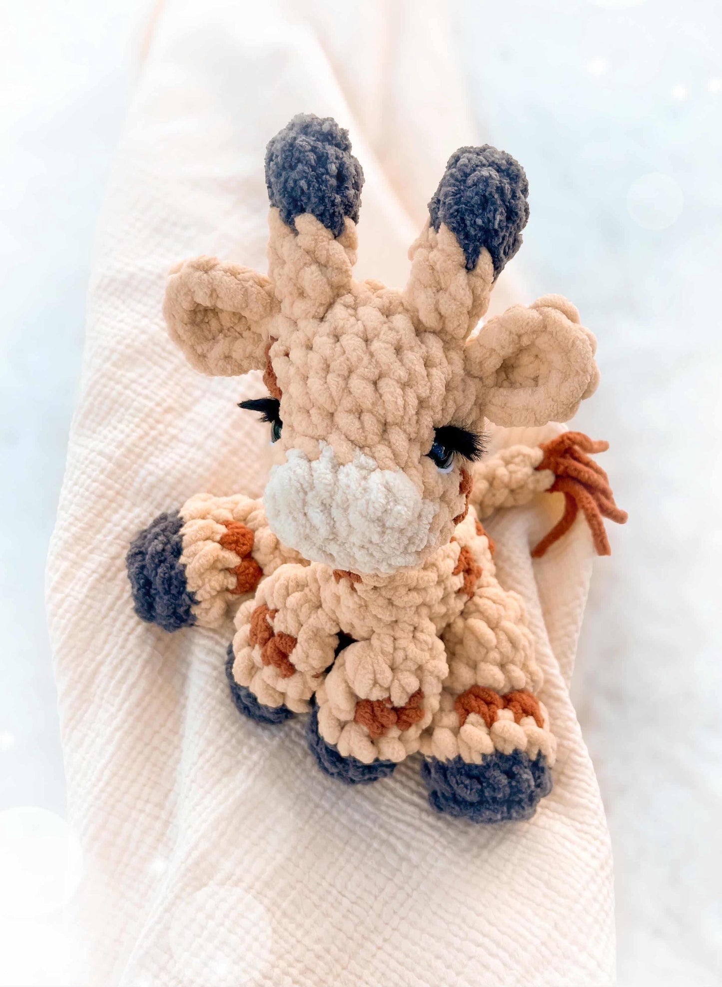 BkayCrochetCo ITTY Gentry the Giraffe STUFFIE Amigurumi Crochet Pattern PDF