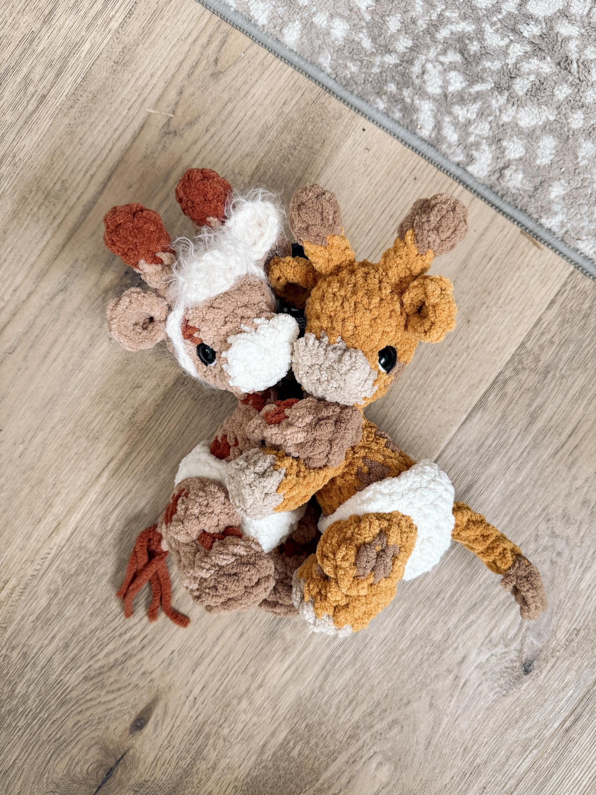 BkayCrochetCo ITTY Gentry the Giraffe STUFFIE Amigurumi Crochet Pattern PDF