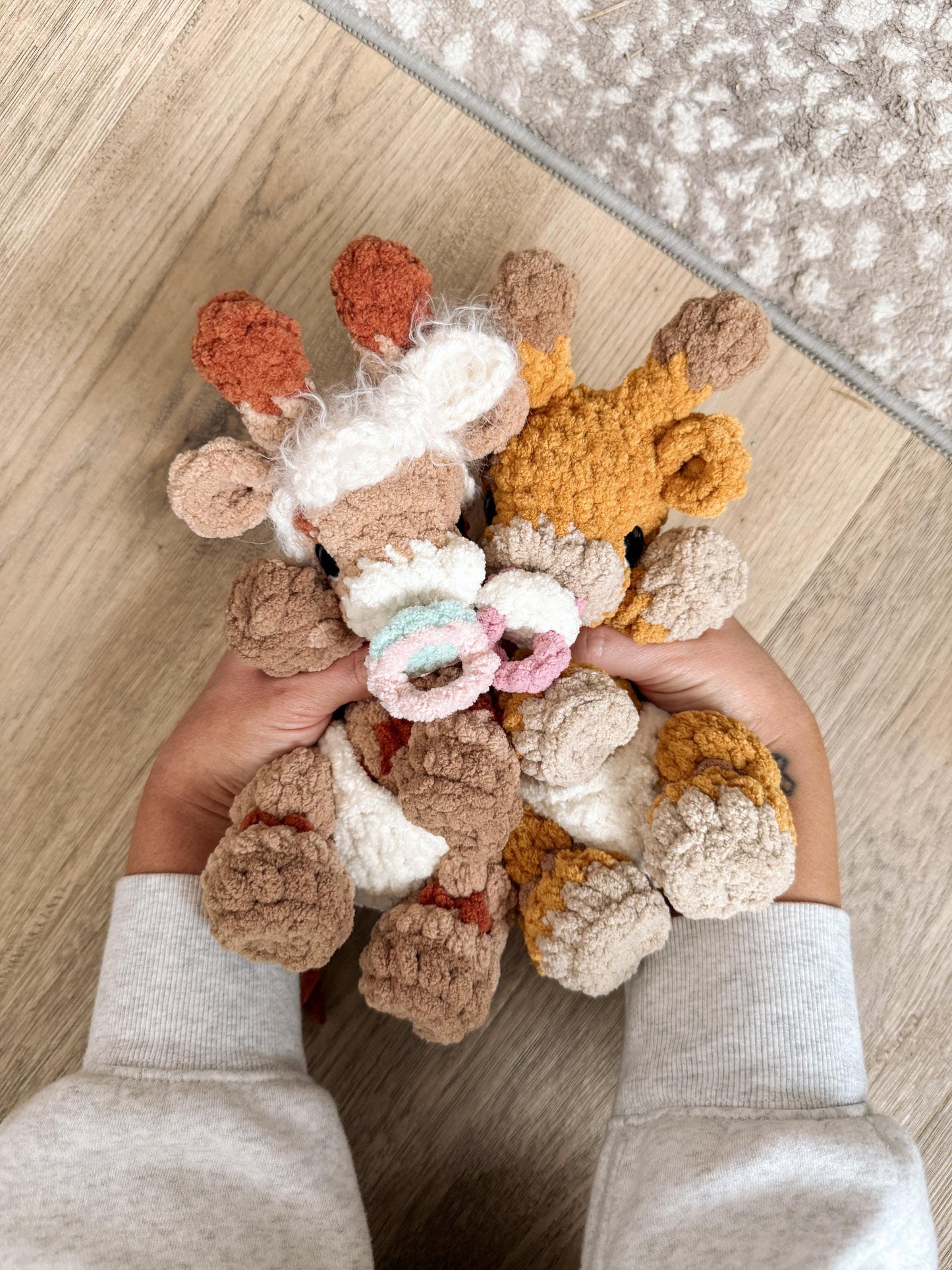 BkayCrochetCo ITTY Gentry the Giraffe STUFFIE Amigurumi Crochet Pattern PDF
