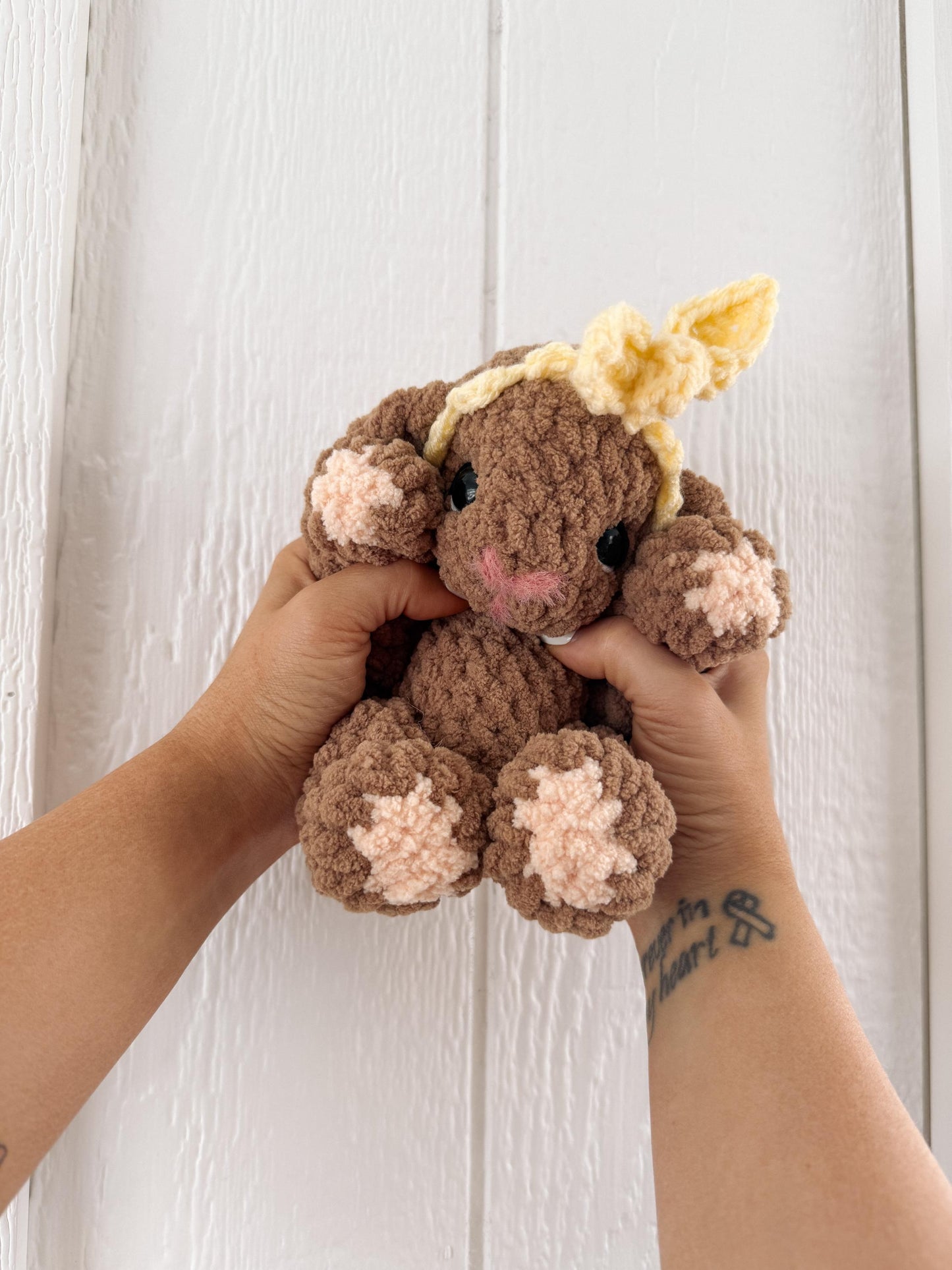 BkayCrochetCo Itty Bali the Bunny STUFFIE Amigurumi Crochet Pattern PDF