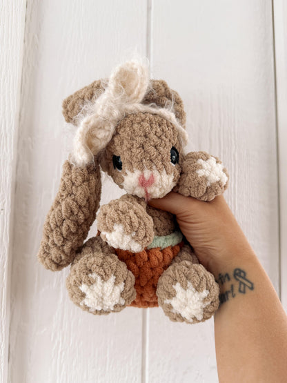 BkayCrochetCo Itty Bali the Bunny STUFFIE Amigurumi Crochet Pattern PDF