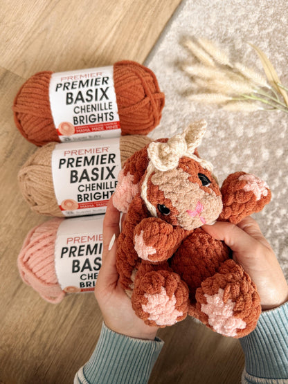 BkayCrochetCo Itty Bali the Bunny STUFFIE Amigurumi Crochet Pattern PDF