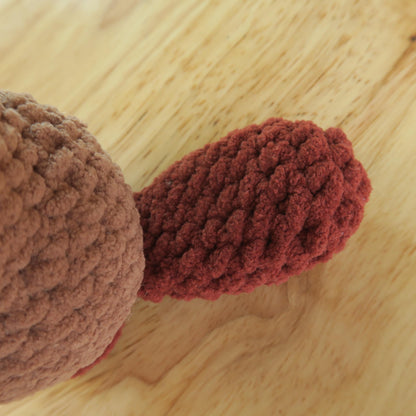 Hooktasyy Cute Low-Sew Beaver Crochet Pattern Beginner Easy PDF