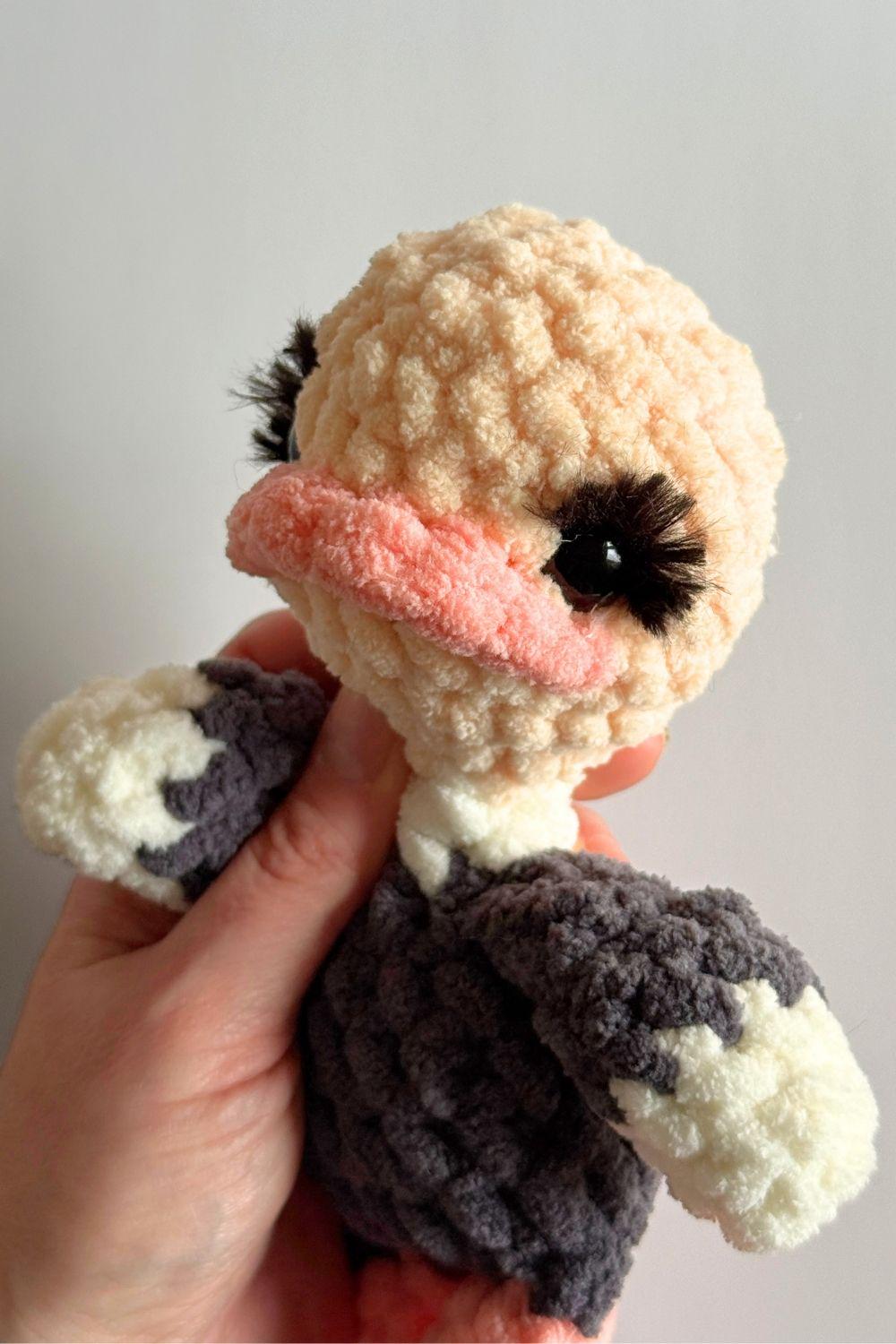 Oak and Marlow Baby Ellie Ostrich Crochet Pattern (Fable Collection)