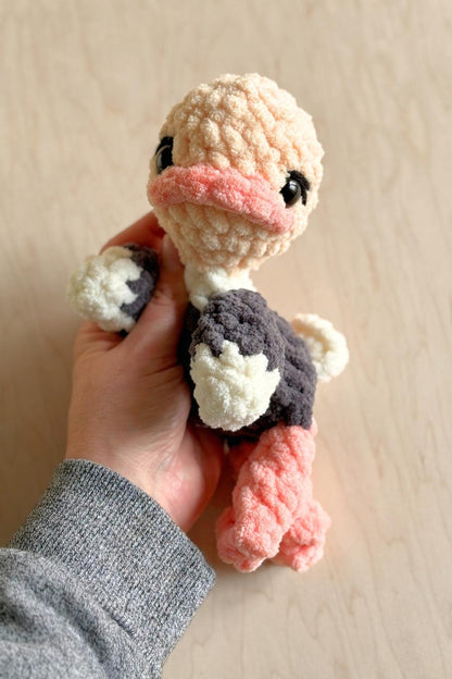 Oak and Marlow Baby Ellie Ostrich Crochet Pattern (Fable Collection)