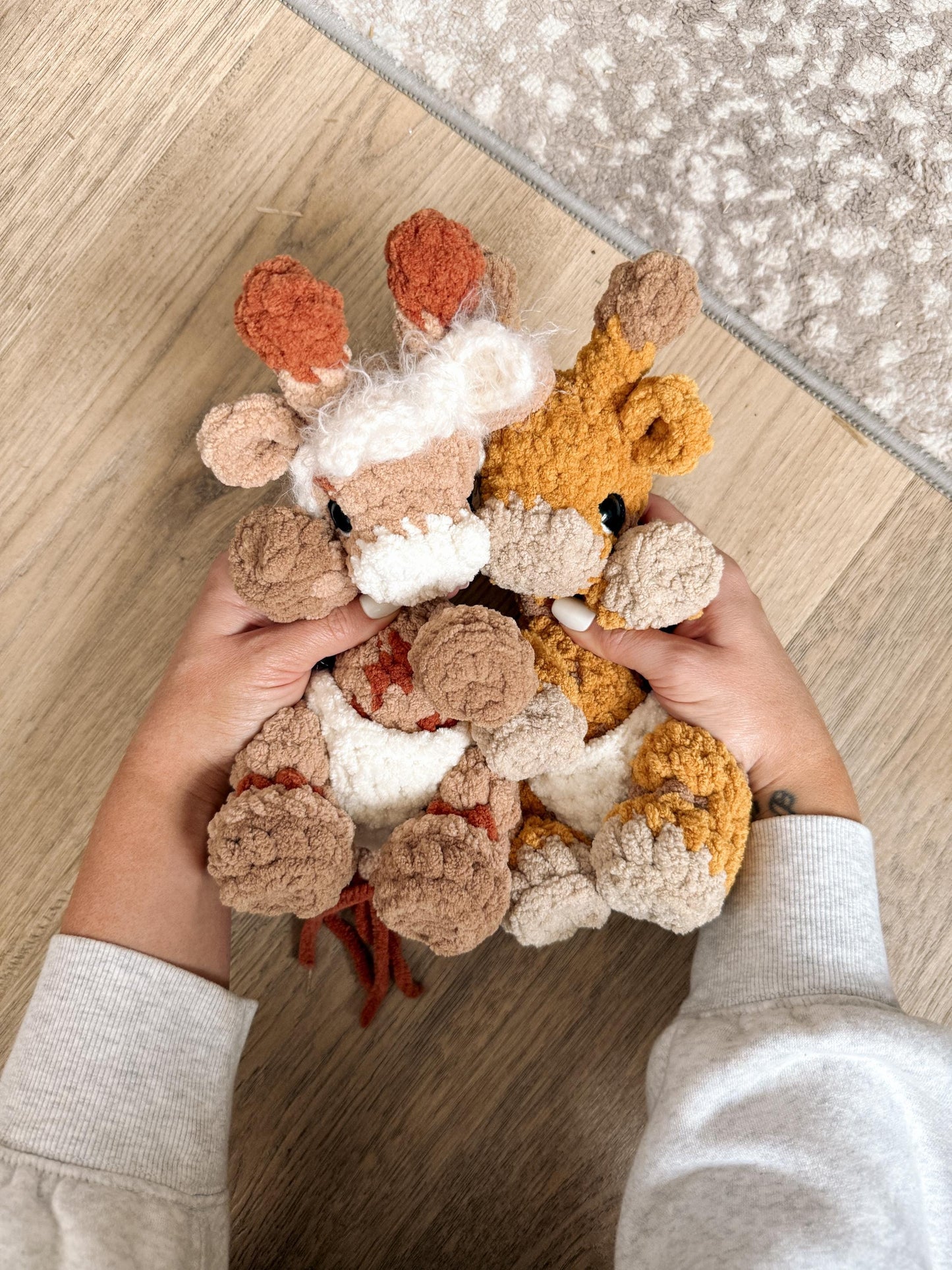 BkayCrochetCo ITTY Gentry the Giraffe STUFFIE Amigurumi Crochet Pattern PDF