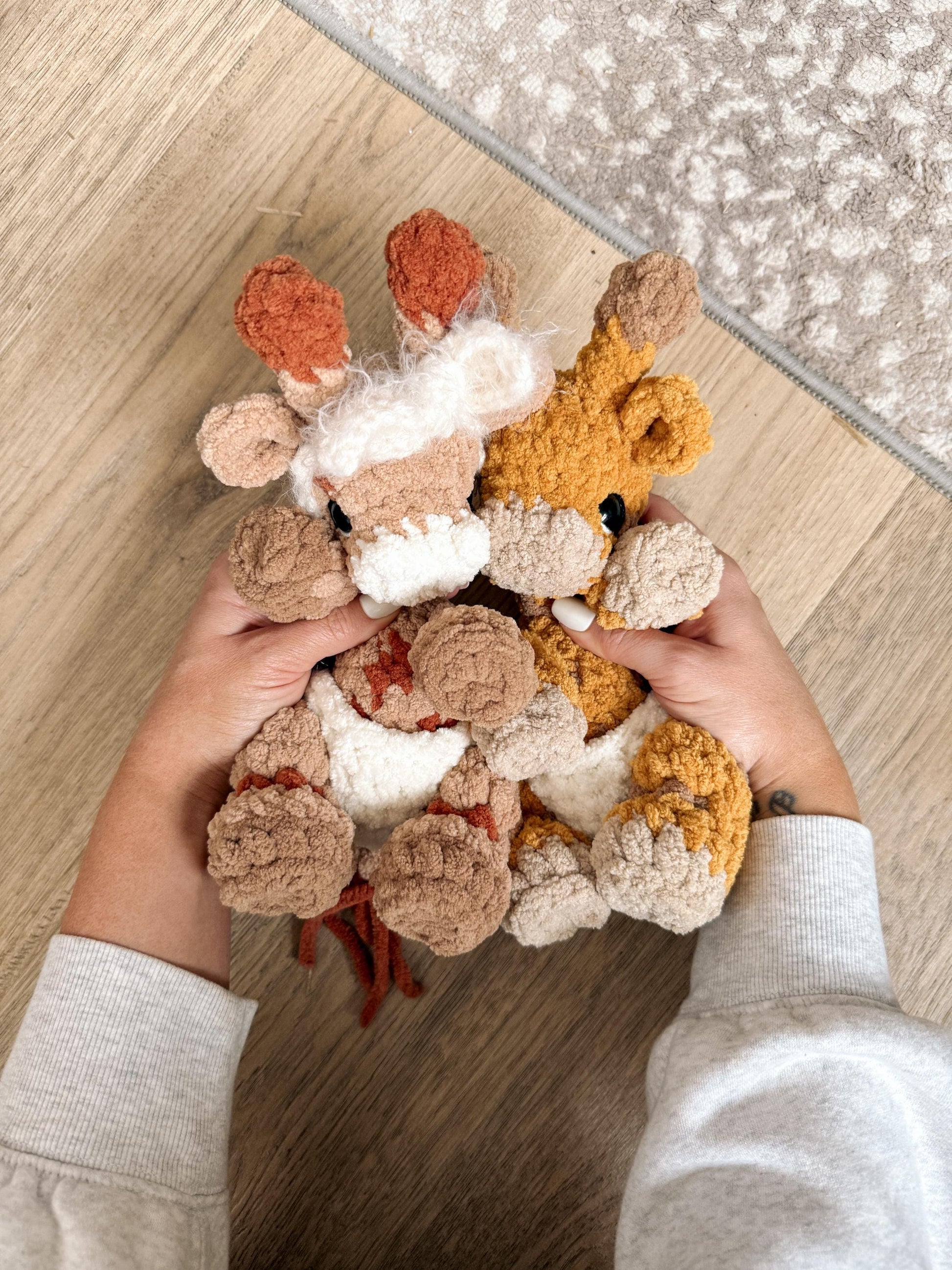 BkayCrochetCo ITTY Gentry the Giraffe STUFFIE Amigurumi Crochet Pattern PDF