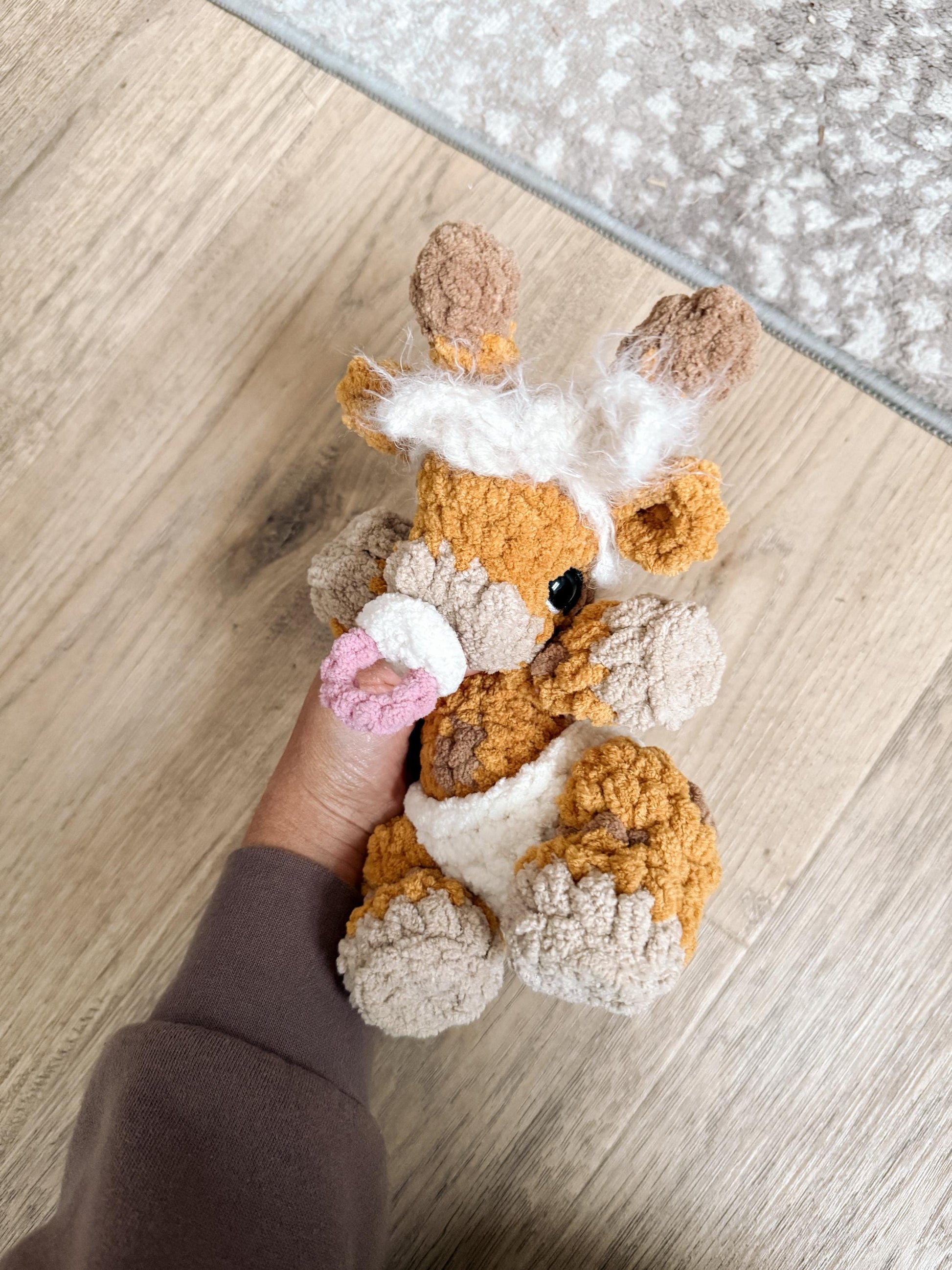 BkayCrochetCo ITTY Gentry the Giraffe STUFFIE Amigurumi Crochet Pattern PDF