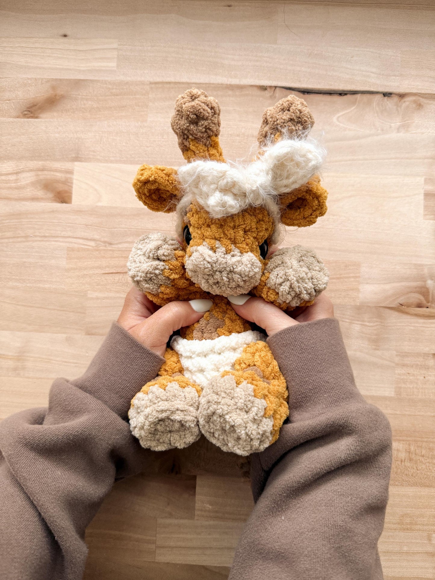 BkayCrochetCo ITTY Gentry the Giraffe STUFFIE Amigurumi Crochet Pattern PDF