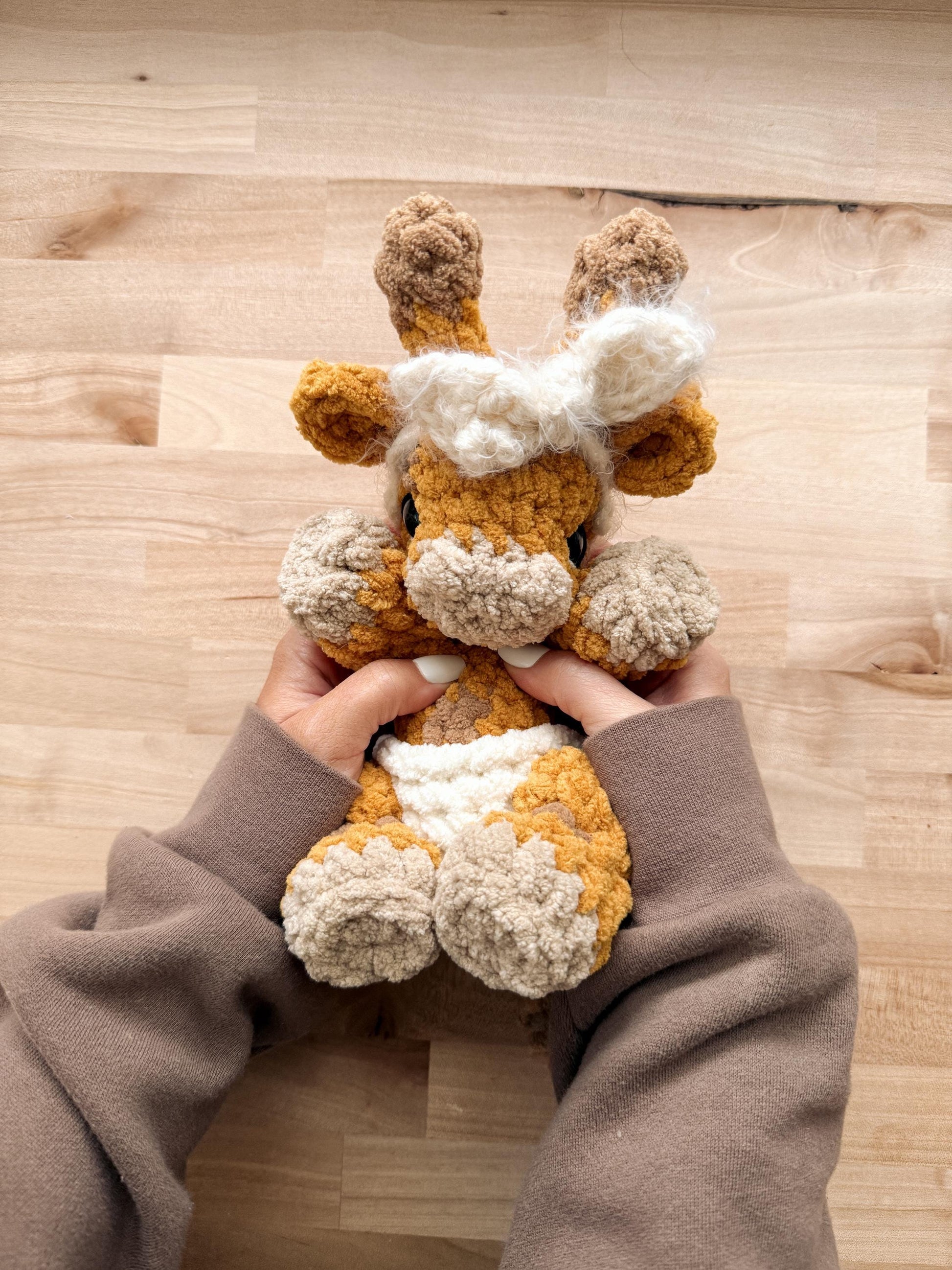 BkayCrochetCo ITTY Gentry the Giraffe STUFFIE Amigurumi Crochet Pattern PDF