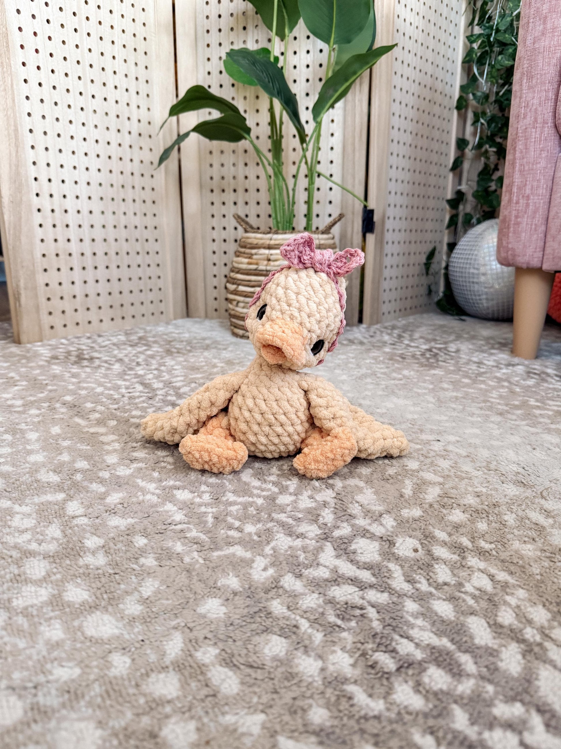 BkayCrochetCo Itty Novie the Duckling Amigurumi Crochet Pattern PDF