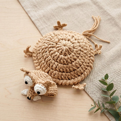 Crochiny Crocodile Squirrel Lizard Popping Coaster Amigurumi Crochet Pattern PDF