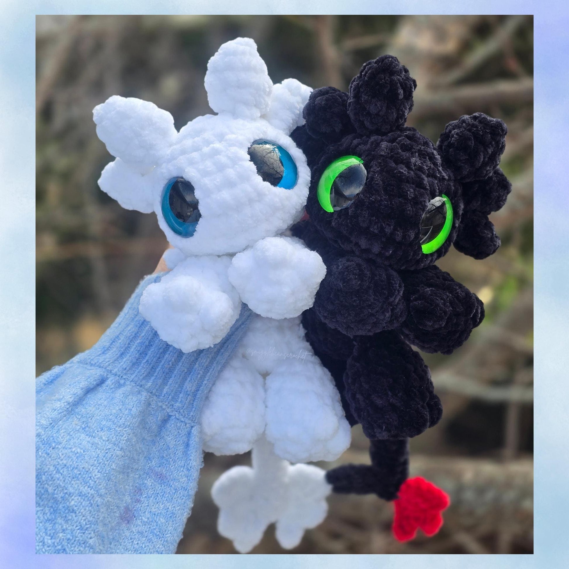 SnuggleBeansCrochet Mini Dragon Unicorn Dino 4-Pack Crochet Pattern Bundle Intermediate Amigurumi PDF