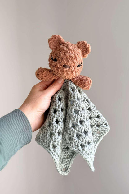 Oak and Marlow Blanket Baby Lovey Mod Crochet Pattern
