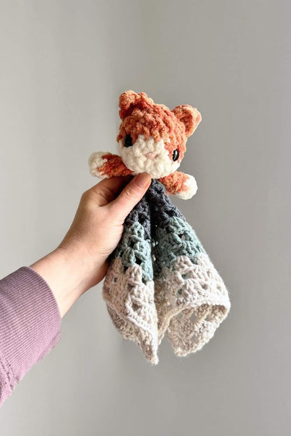 Oak and Marlow Blanket Baby Lovey Mod Crochet Pattern