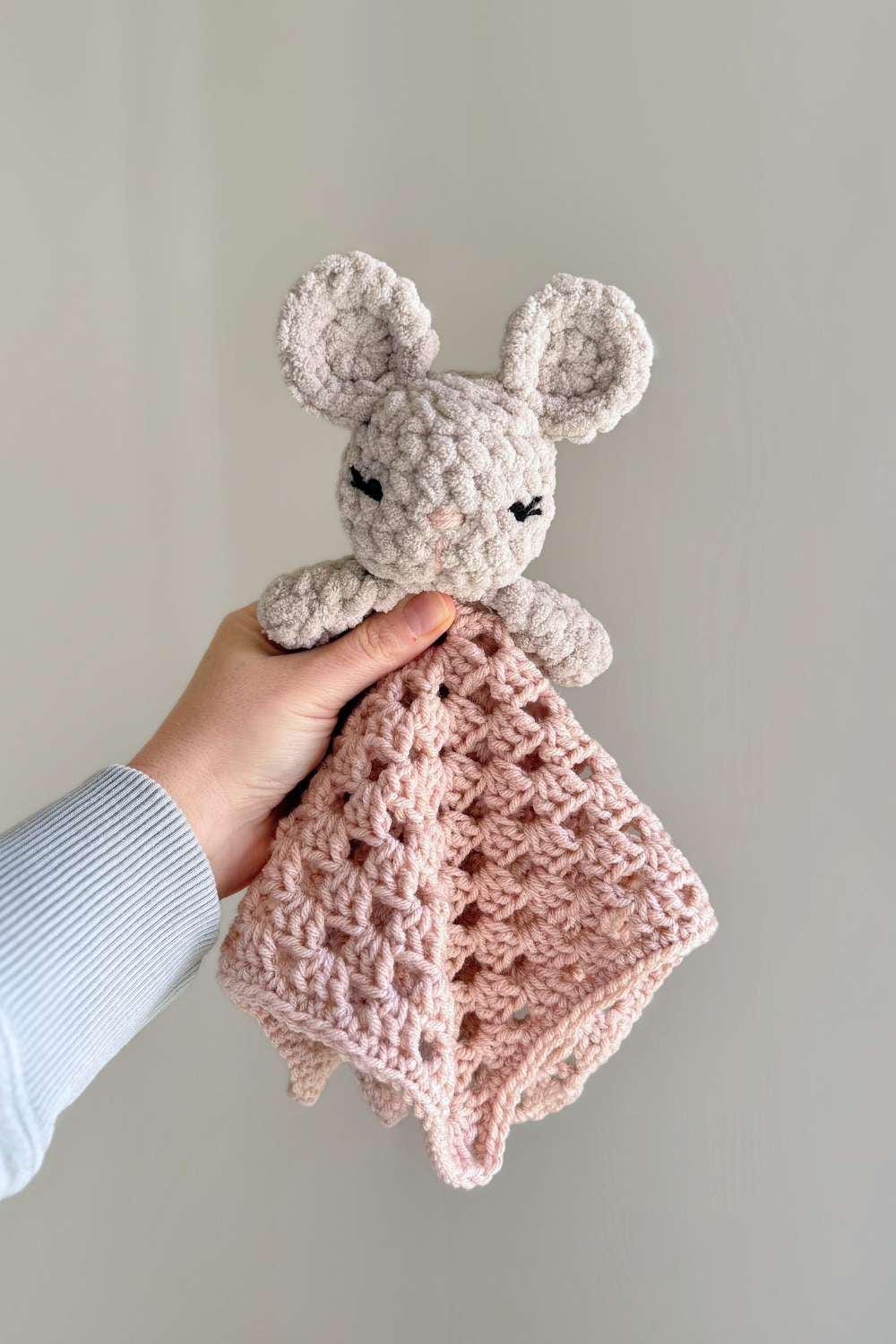 Oak and Marlow Blanket Baby Lovey Mod Crochet Pattern
