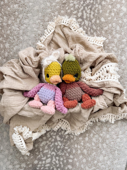 BkayCrochetCo Itty Novie the Duckling Amigurumi Crochet Pattern PDF