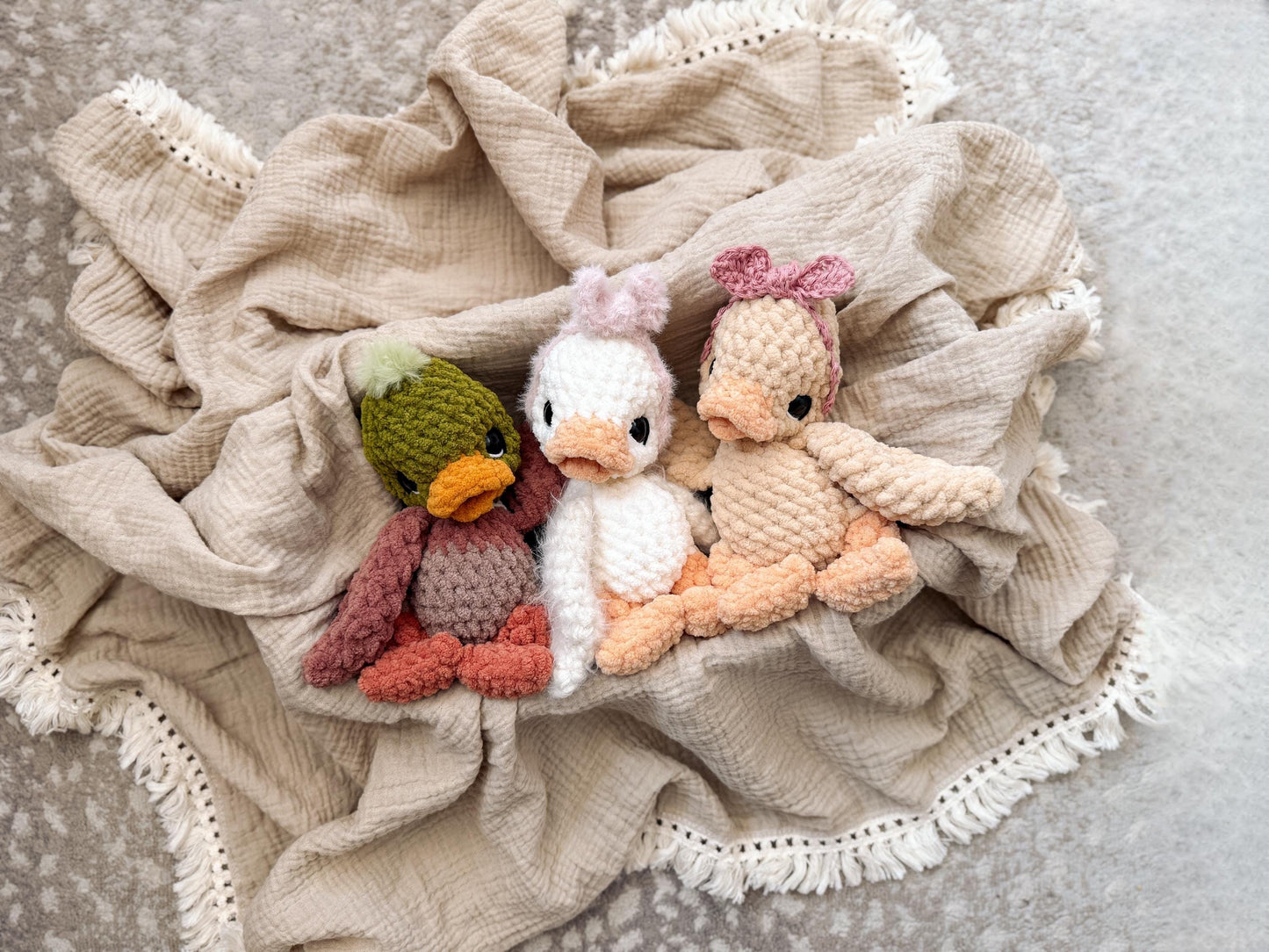BkayCrochetCo Itty Novie the Duckling Amigurumi Crochet Pattern PDF