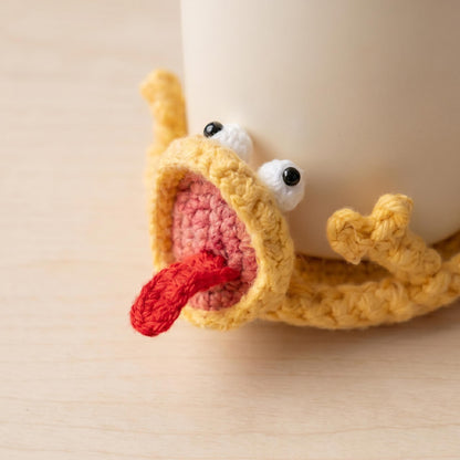 Crochiny Crocodile Squirrel Lizard Popping Coaster Amigurumi Crochet Pattern PDF