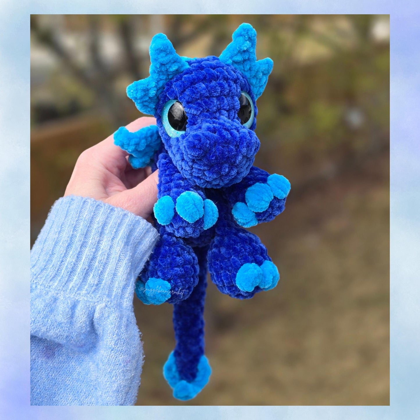SnuggleBeansCrochet Mini Dragon Unicorn Dino 4-Pack Crochet Pattern Bundle Intermediate Amigurumi PDF
